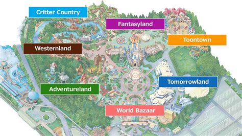 The map created by people like you! OfficialMap|Tokyo Disneyland