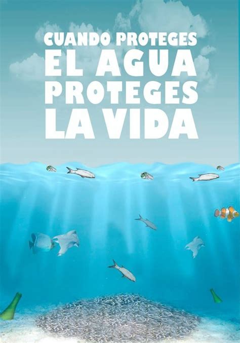 Imágenes De Cuidado Del Agua ¡carteles Dibujos Y Frases