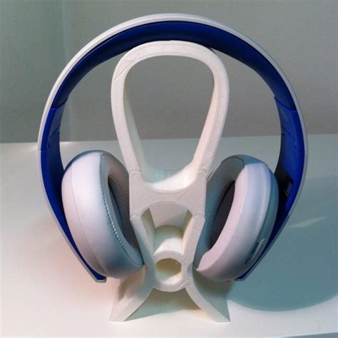 Headphone Holder 3d Print Download It Print It And Wait For A