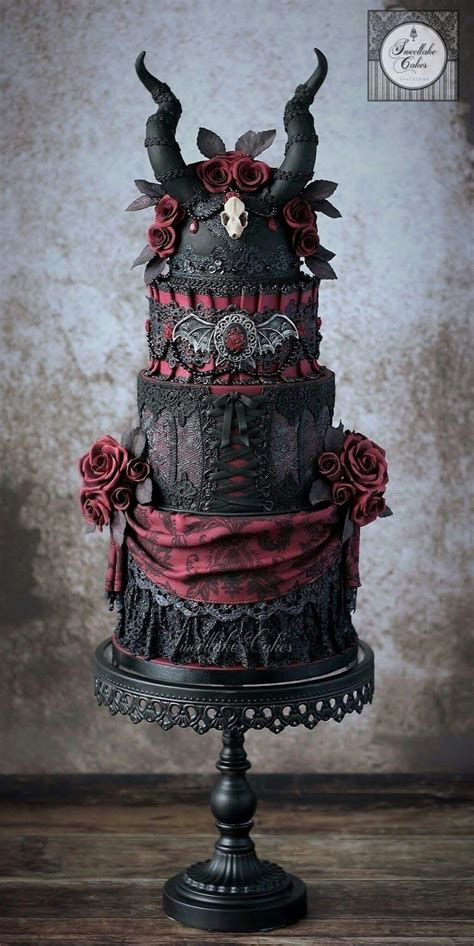 Gothic Gothic Wedding Cake Gothic Cake Wedding Cakes