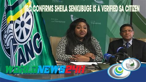 iec confirms sheila senkubuge is a verified sa citizen youtube
