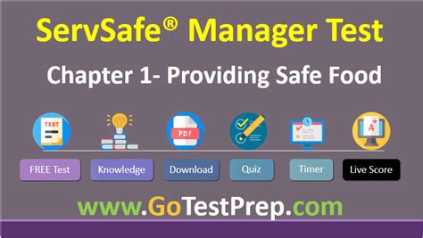 The most popular option if you need food manager training in addition to the certification exam. ServSafe Manager Practice Test 2020 (Chapter 1- Providing ...