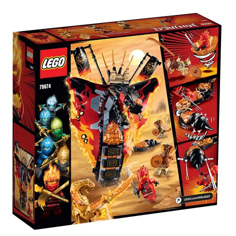 70674 Lego Ninjago Fire Fang Snake Masters Of Spinjitzu