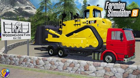 Fs19 Transport Bulldozer 95000 Wmf Farming Simulator 19 Youtube