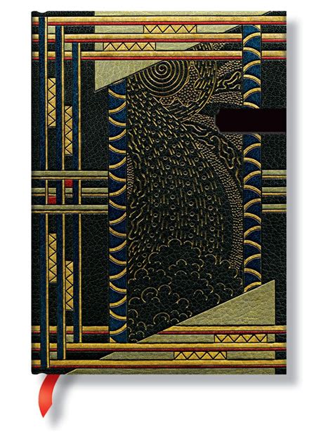 1673 1 Literary Art Deco Ballad Midi Art Nouveau Leather Book