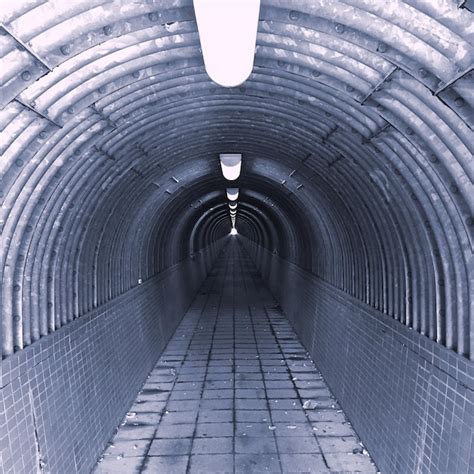 Premium Photo Underground Walkway In Tunnel