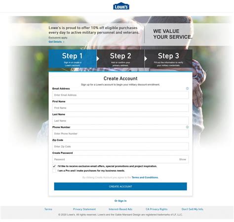 Mylowe's card is a free card that lets your see your purchase history online, including purchases what to do: Lowe's Military Discount - Guns Ammo & Gear