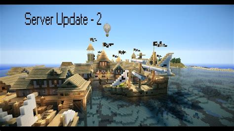 Minecraft Mittelalterliche Stadt Update 2 Servermap HD YouTube