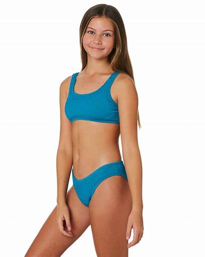 Teal Bikini Teens River Swell Swimwear Outlet