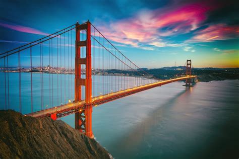 Le Golden Gate Bridge De San Francisco Palais National