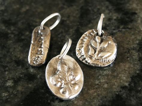 Pmc Pendants Make Metal Clay Jewelry Metal Jewelry Making Precious Metal Clay Jewelry