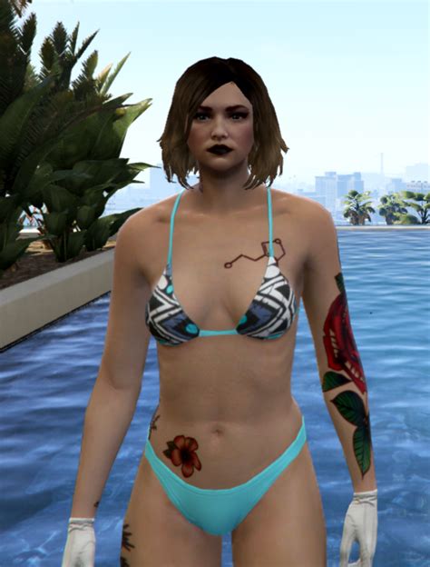 Bikinis Female From Real Life 10 Gta 5 Mod