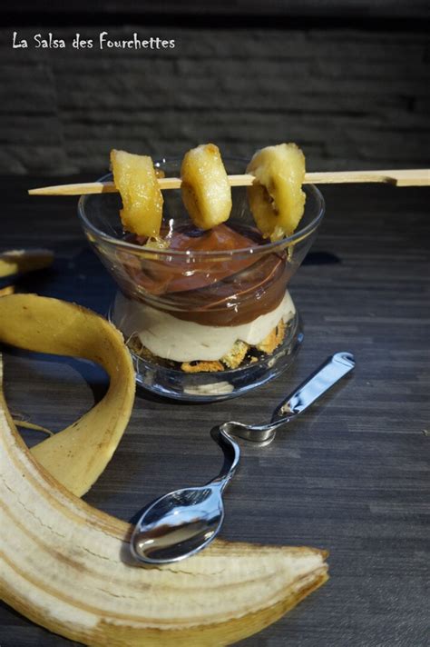 Verrine Banane Chocolat Noir La Salsa Des Fourchettes Hot Sex