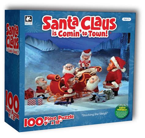 Stocking The Sleigh Santa Claus Is Comin To Town 100 Pieces Karmin
