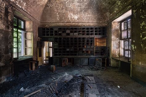 Photographing A Creepy And Abandoned Hospital Urban Photography By Roman Robroek