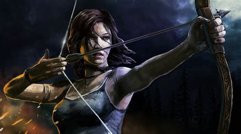 Lara Croft Tomb Raider Artwork 5k Hd Artist 4k