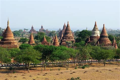Myanmar Bagan Field Of Temples Bagan Formerly Pa Flickr