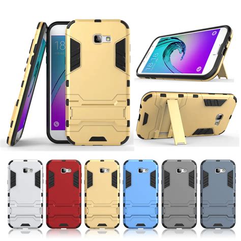 Geumxl For Armor Case Samsung Galaxy A7 2017 Case Galaxy A7 2017 Robot Silicone Rubber Hard Case