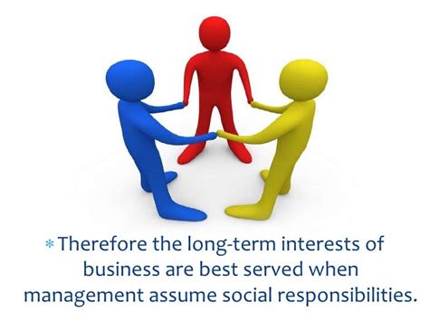Social Responsibility Of Management And Responsibilities Of Managers