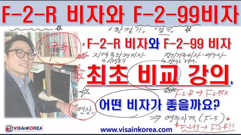 f 2 r 비자 vs f 2 99 비자 장점과 단점 지역특화형 거주비자와 장기거주비자 어떤 것이 좋을까요 장행닷컴행정사 visa in korea youtube
