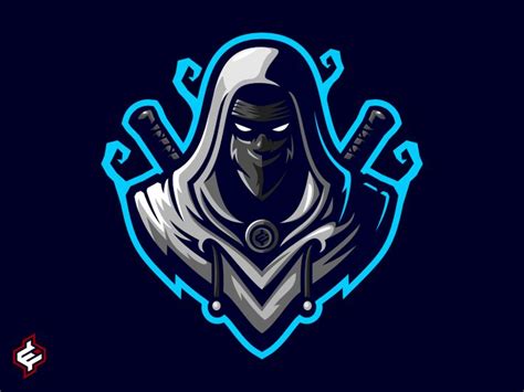 Royalty Free Assassin Ninja Mascot Logo Template Game Logo
