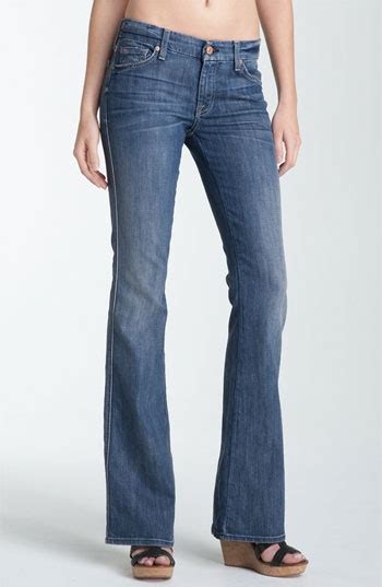 7 For All Mankind ® Stretch Denim Flared Jeans Nordstrom Flare Jeans Denim Flares Stretch