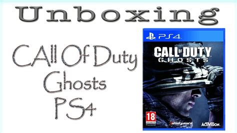 Call Of Duty Ghost Ps4 Unboxing Youtube