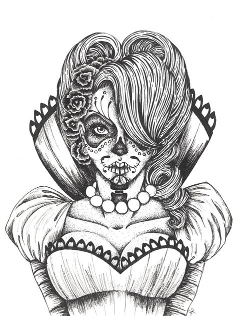 With all of the wonderful artists out there creating their works to share for free with the world, i thought it would be. Coloring Pages Gangster Girls - Gangster girl | Skull ...