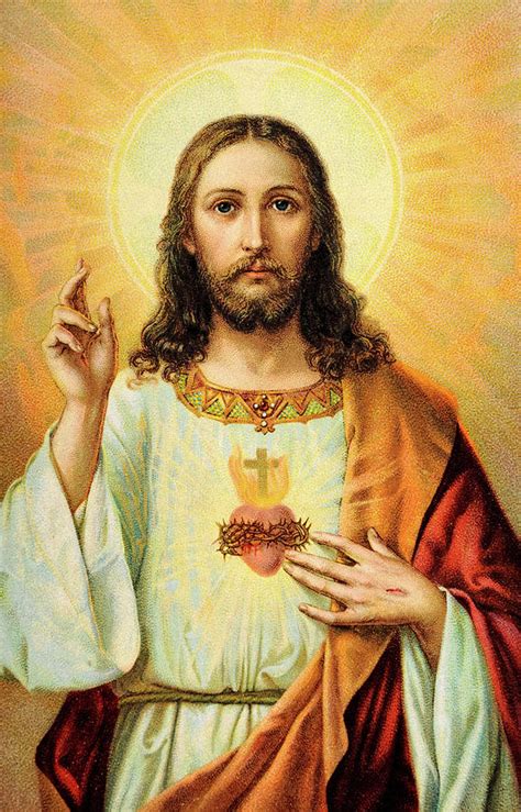 Jesus Christ Painting By Unknown Artist Fine Art America