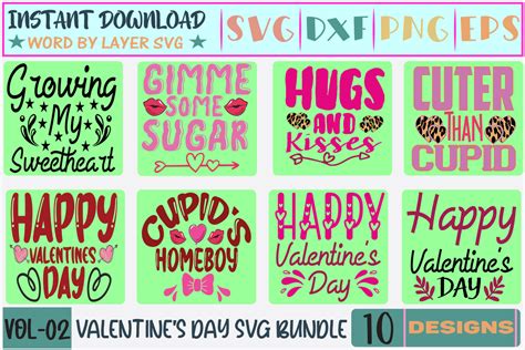 Valentines Day Svg Bundle Graphic By Thesvgfactory · Creative Fabrica