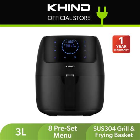 It is our priority to make sure that you are satisfied with your purchase with us at khind online store. Khind Air Fryer ARF3000 | Shopee Malaysia