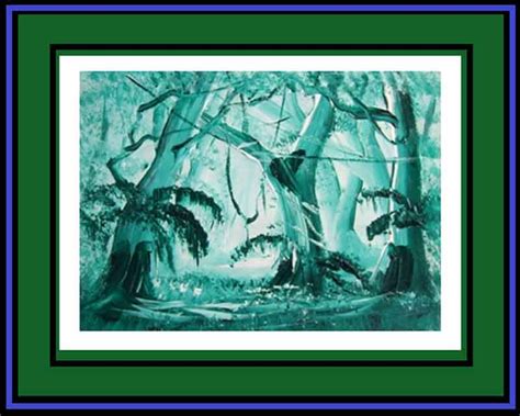 Paint Rain Forest Scene Painting Lessons