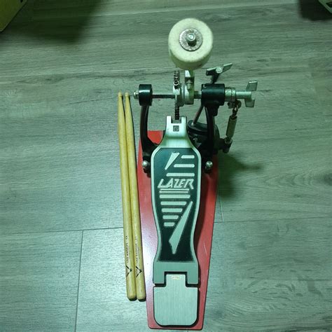 Lazer Bass Drum Pedal And Vater 5a Drum Sticks Hobbies And Toys Music