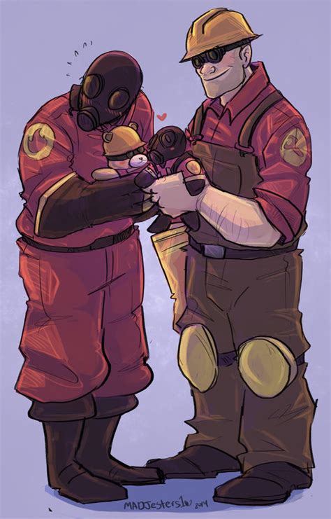 Commission Pyro And Engie By Madjesters1 On Deviantart