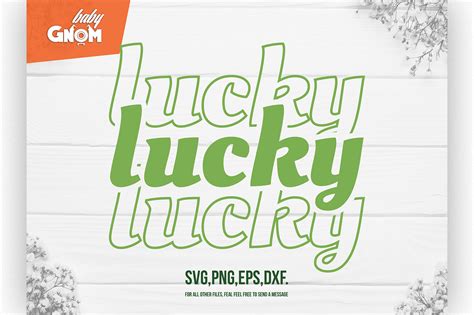 Lucky Svg Graphic By Babygnom · Creative Fabrica