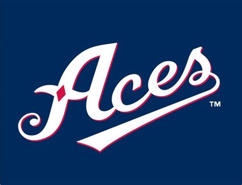 Reno Aces Cap Logo 2009 Bp Aces In White With Red Shadowing On