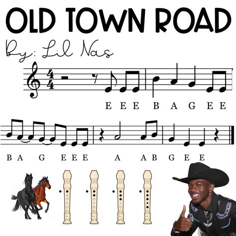 Pop Recorder Songs Old Town Road Music And Motivate