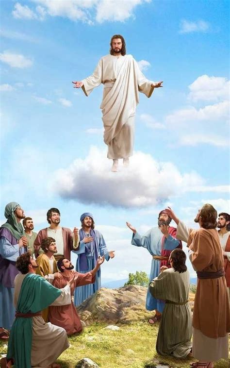 Lascension Du Christ Ascension De Jésus Image Jesus Jésus Christ