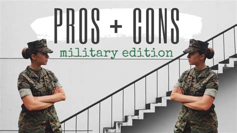 Pros Cons Of Joining The Military Marine Corps Youtube