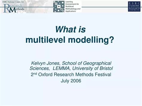 Ppt What Is Multilevel Modelling Powerpoint Presentation Free