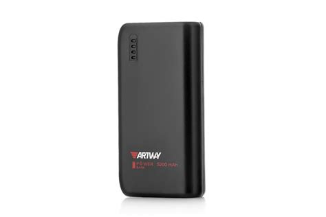 Портативное зарядное устройство Artway Power Bank 5200 Mah Pb 5200