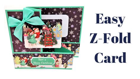 Easy Z Fold Card Mixed Up Craft