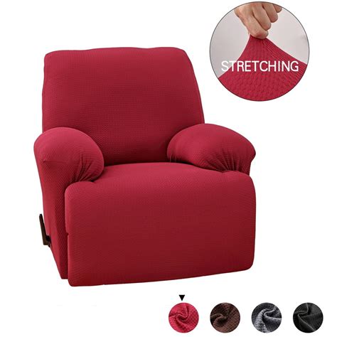Marcielo 1 Piece Lazy Boy Recliner Cover Stretch Recliner Slipcover