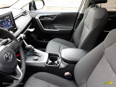 Black Interior 2020 Toyota Rav4 Xle Awd Hybrid Photo 136349864