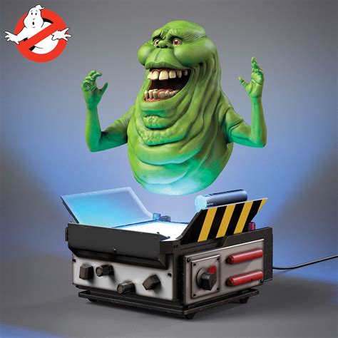 Ghostbusters Levitating Slimer Ghost Trap Featuring Realistic Detailing