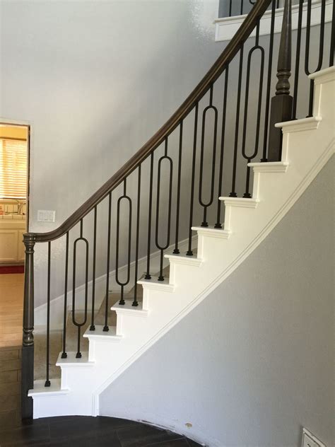 Single/double twist baskets single/double knuckle. T-80 Single Oval Tubular Steel Stair Baluster | Westfire Stair Parts