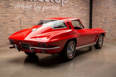 Stunning Riverside Red 1964 Chevrolet Corvette Coupe 327365hp 4 Speed