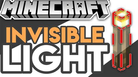 How To Make An Invisible Light Source In Minecraft Mcpe And Bedrock