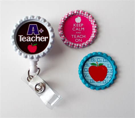 Teacher Interchangeable Badges Name Badges School By Badgeshack