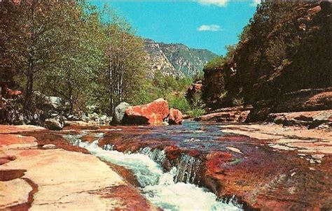 Az Oak Creek Canyon Slide Rock Oak Creek Canyon Oak